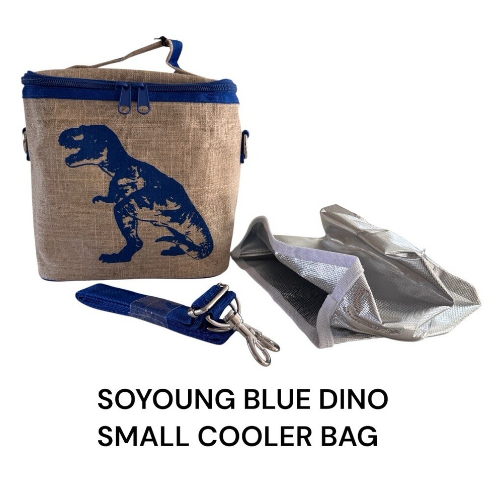 SoYoung Blue Dino Small Cooler Bag